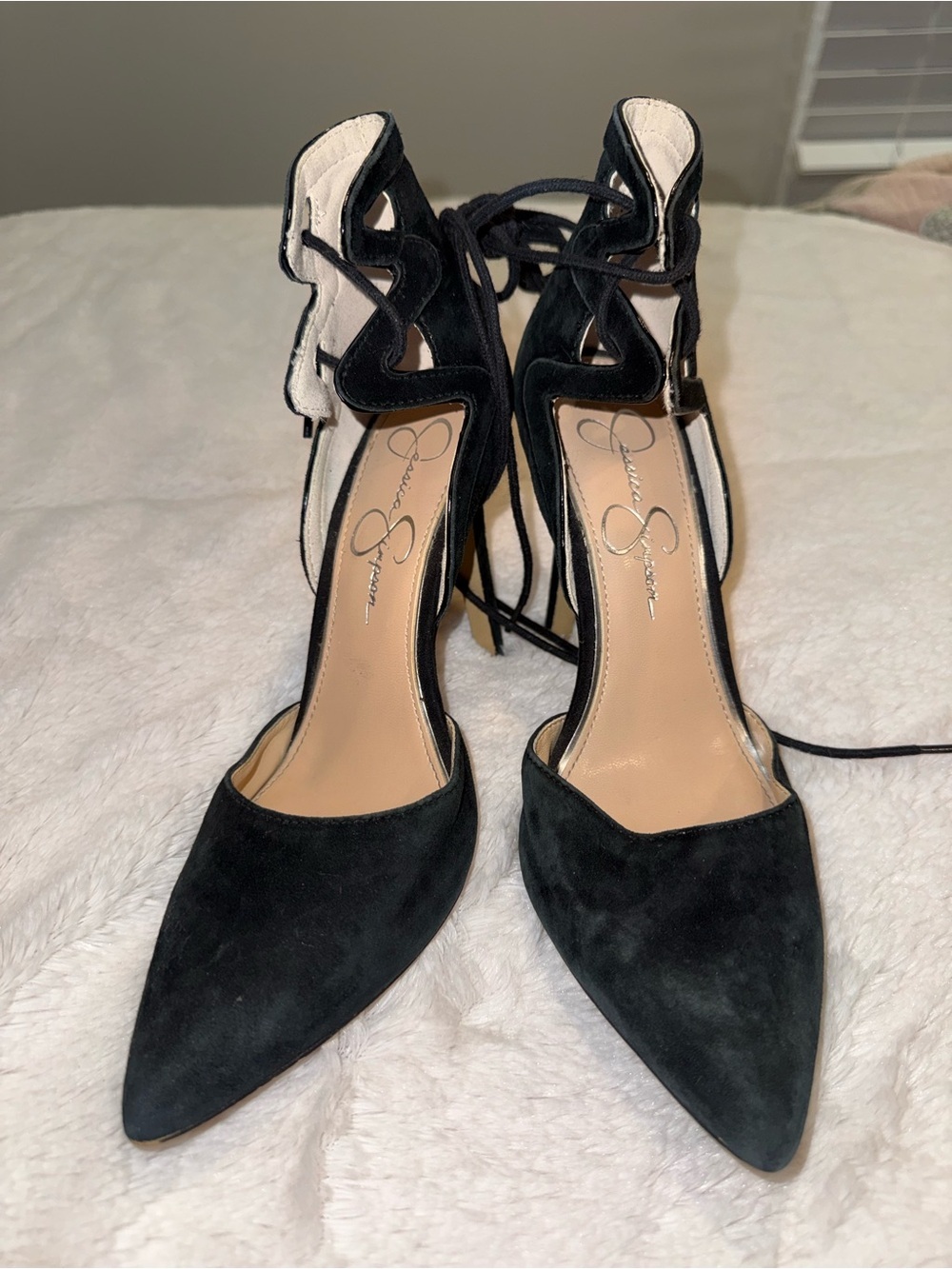 Jessica Simpson Lace-Up Heels